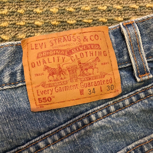 vintage levi straight-leg jeans - Picture 4 of 4